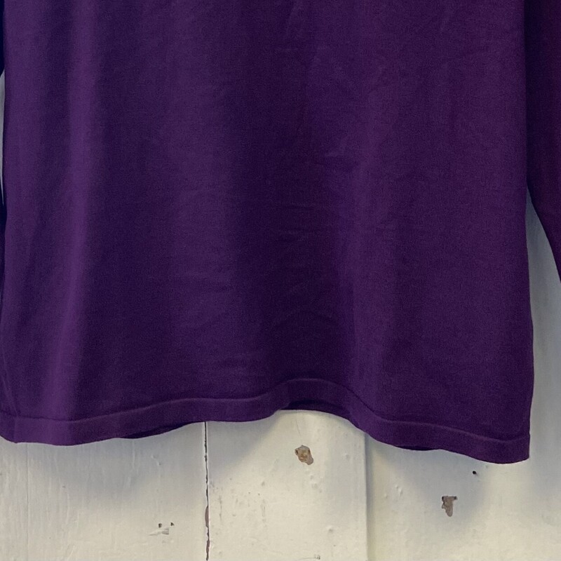 NWT Purple Sweater<br />
Purple<br />
Size: Medium