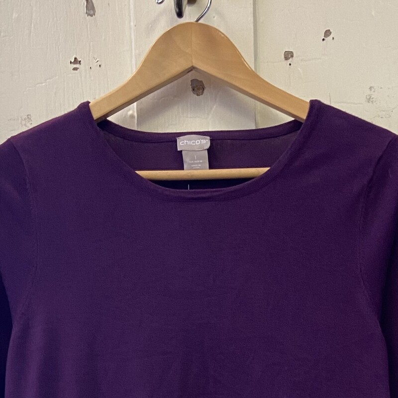 NWT Purple Sweater<br />
Purple<br />
Size: Medium