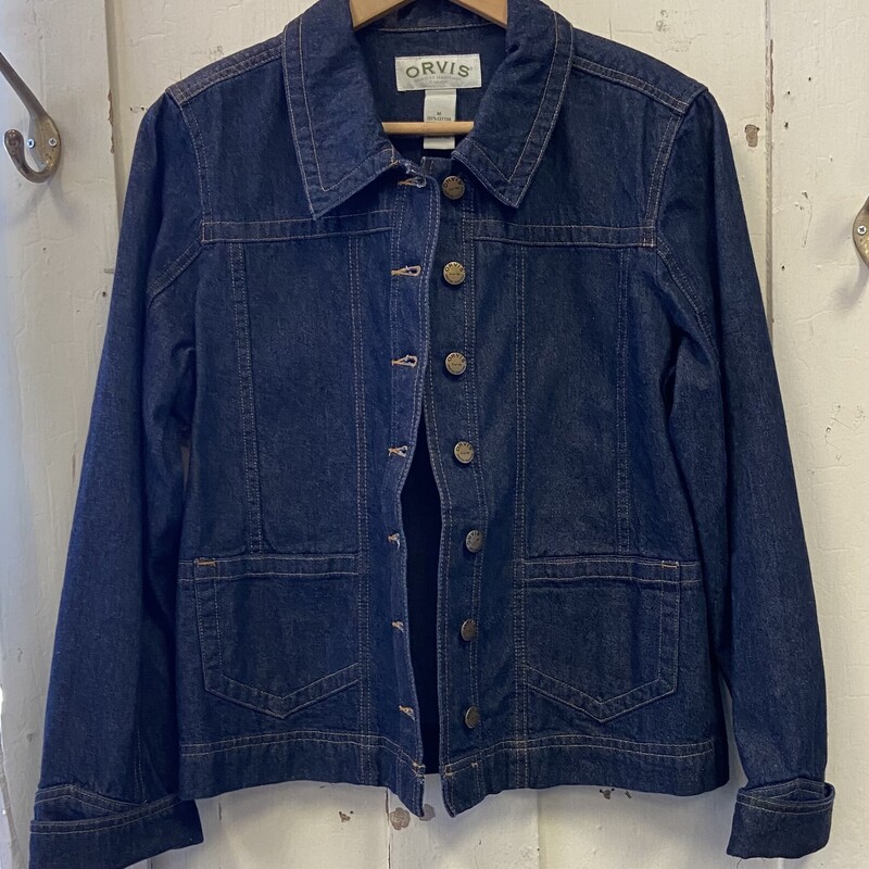 Denim Jacket<br />
Blue<br />
Size: Medium