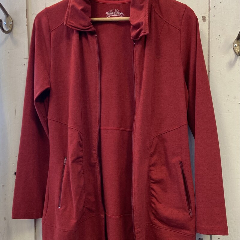 Red Gther Zip Up<br />
Red<br />
Size: Small