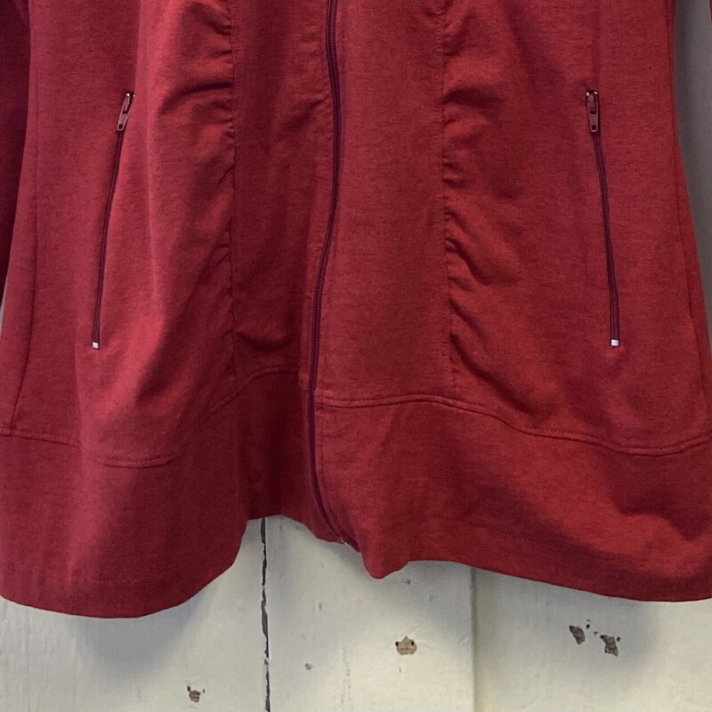 Red Gther Zip Up<br />
Red<br />
Size: Small