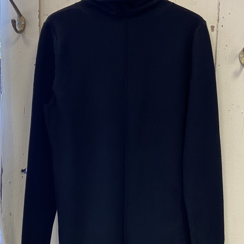 Black Cowl Neck Sweater<br />
Black<br />
Size: XL