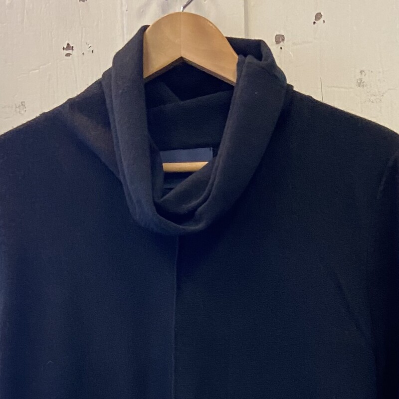 Black Cowl Neck Sweater<br />
Black<br />
Size: XL