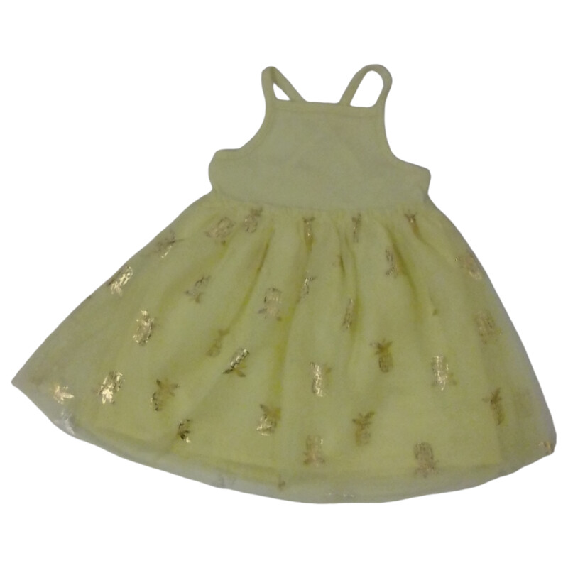 Dress (Yellow/Pineapples)