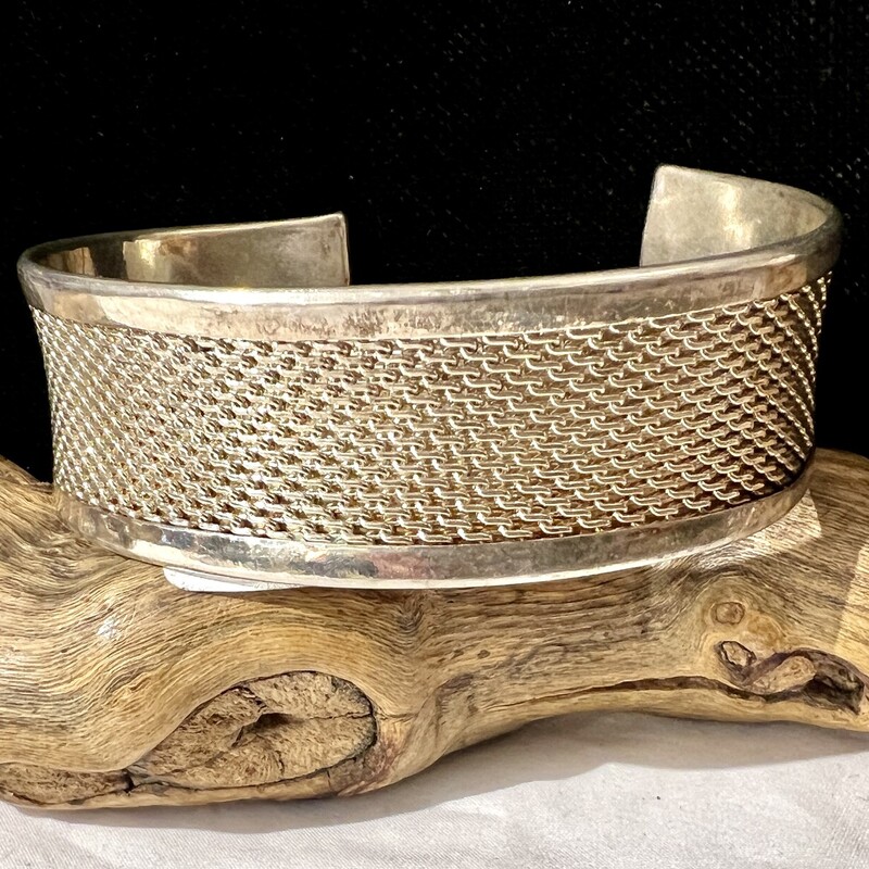 Sterling Woven Cuff