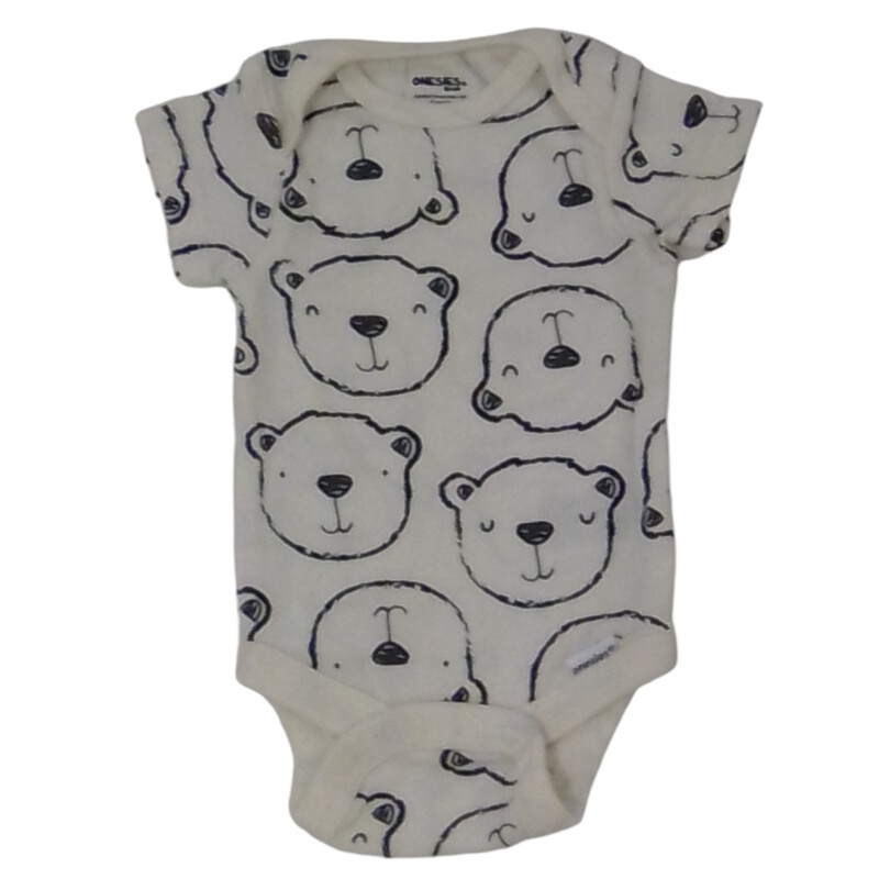 Onesie (White/Bears)