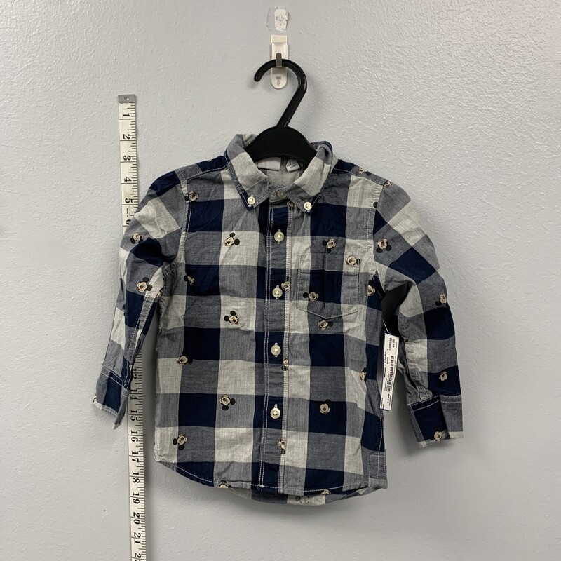 Gap Mickey, Size: 2, Item: Shirt