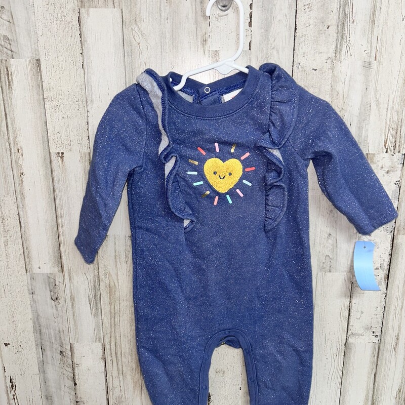 6/9M Blue Sunshine Romper