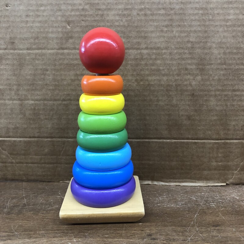 Melissa & Doug, Size: Wooden, Item: Stacker