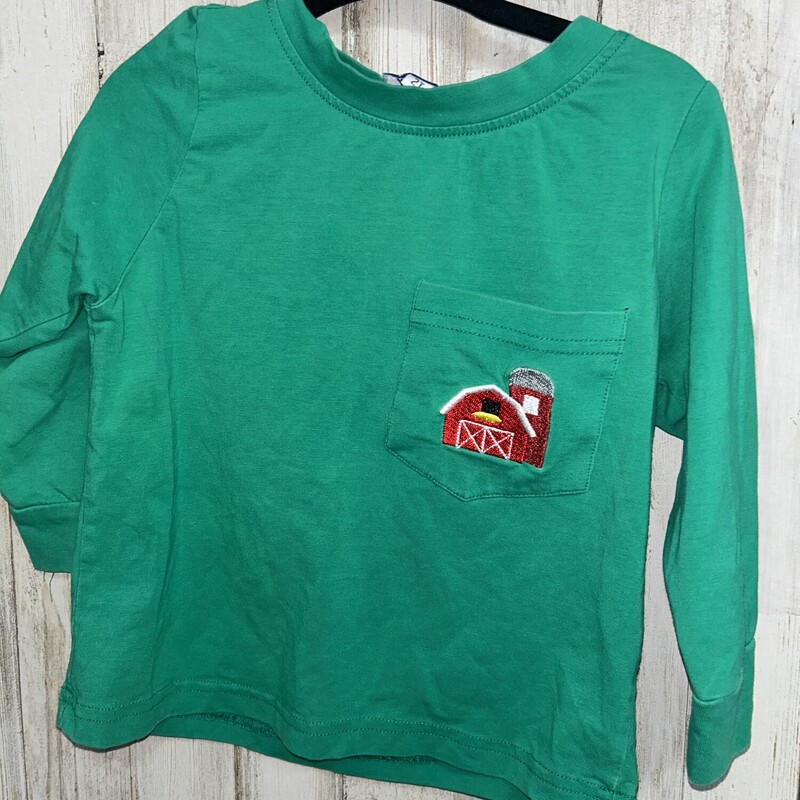 2T Green Barn Pocket Tee