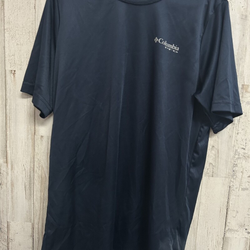 10/12 Navy Logo Tee