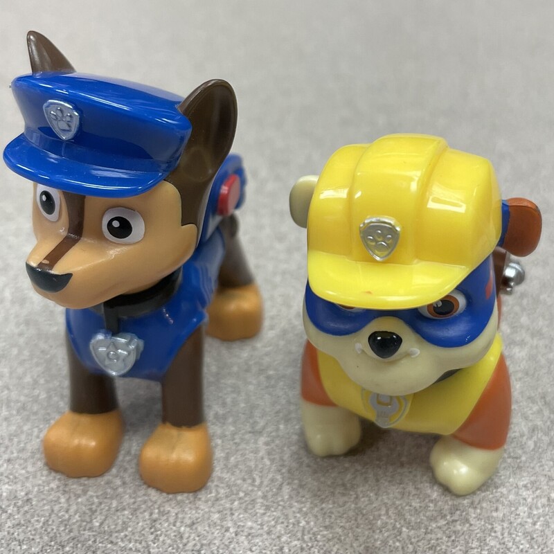 Paw Patrol Figures, Multi, Size: 2 Pcs