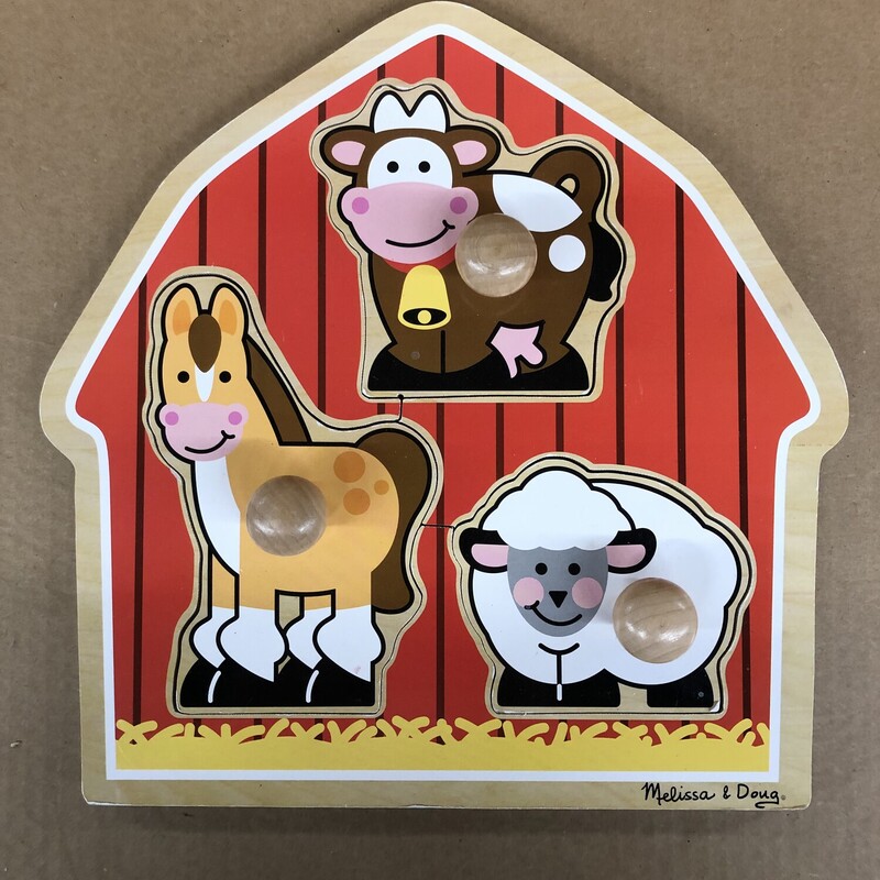 Melissa & Doug, Size: Puzzle, Item: Wooden