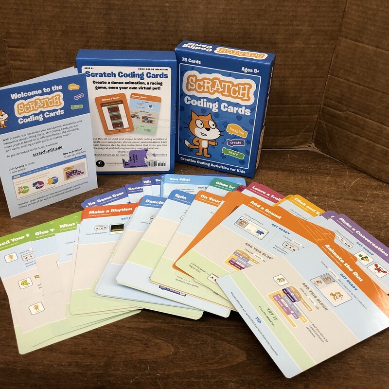 Scratch Coding Cards