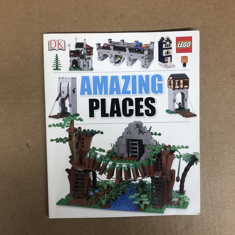 Lego Amazing Places, Size: Back, Item: Paper