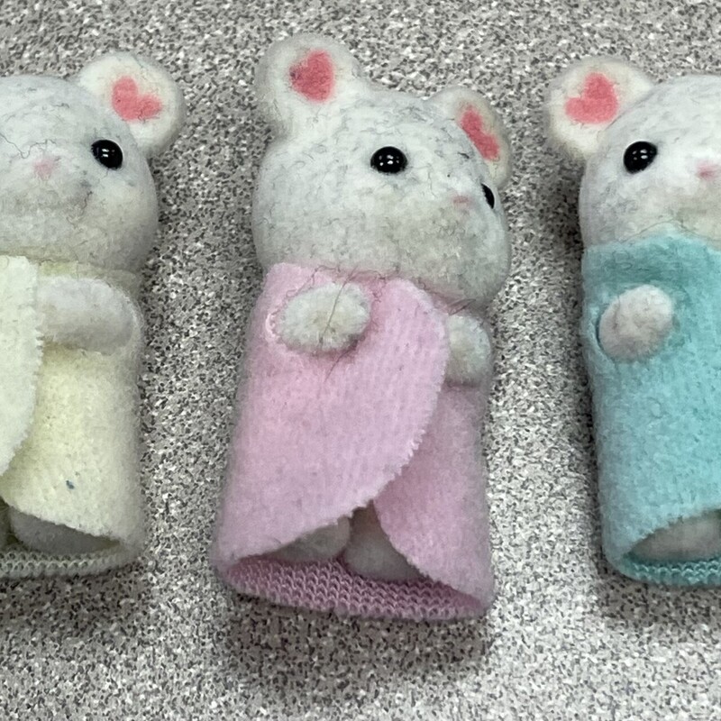 Calico Critters Baby Mice, Multi, Size: 3Y+