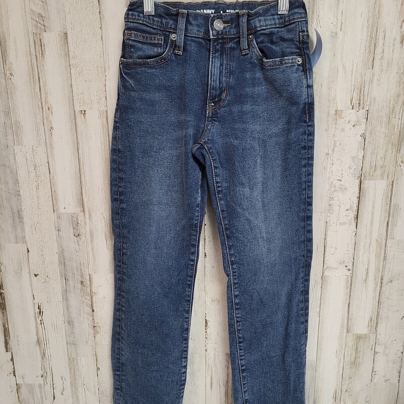 8 Bootcut Denim Jeans, Blue, Size: Boy 5-8