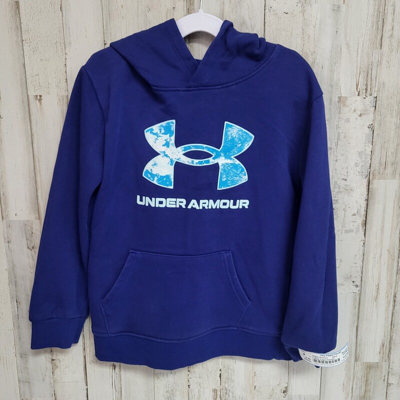 7 Blue Logo Hoodie