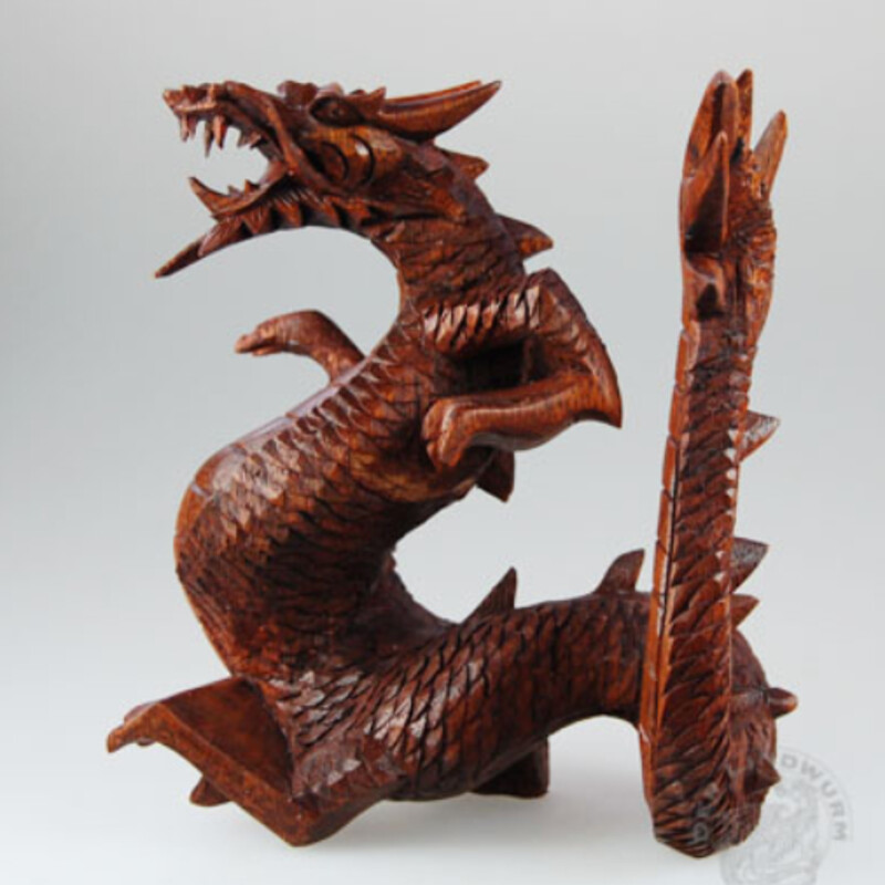 Wooden Chinese Dragon
Brown
Size: 5x6H