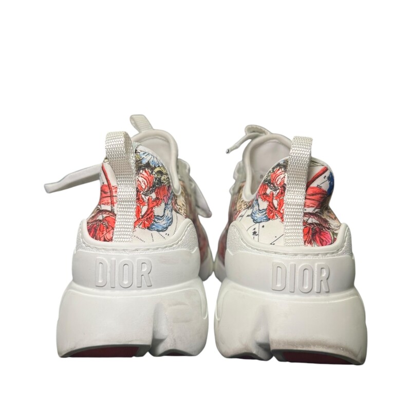 Dior Connect Chunky Floral Sneakers
 Size: 38.5

DC38.5

Some marks and scuffs
Comes with box and dust bags