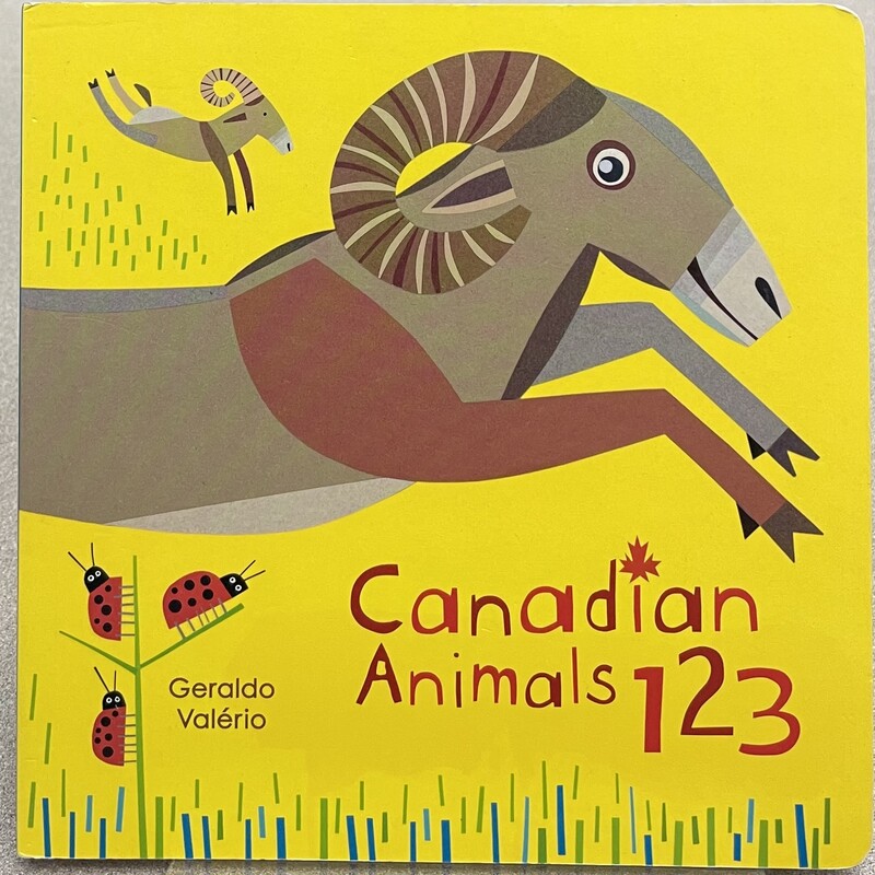 Canadian Animals 123, Multi, Size: Boardbook