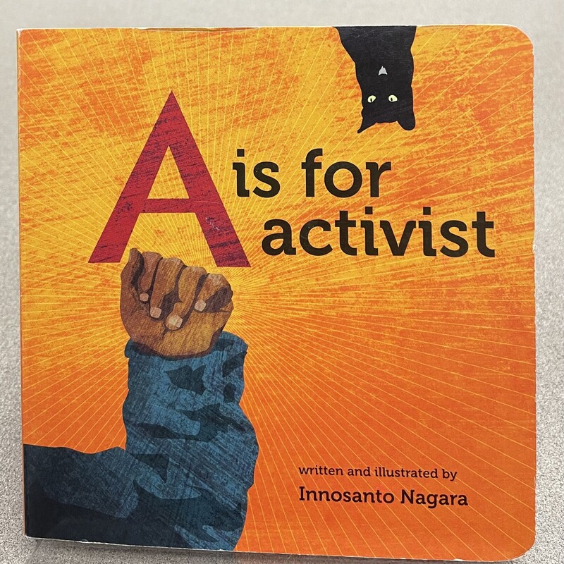 A Is For Activist, Orange, Size: Boardbook