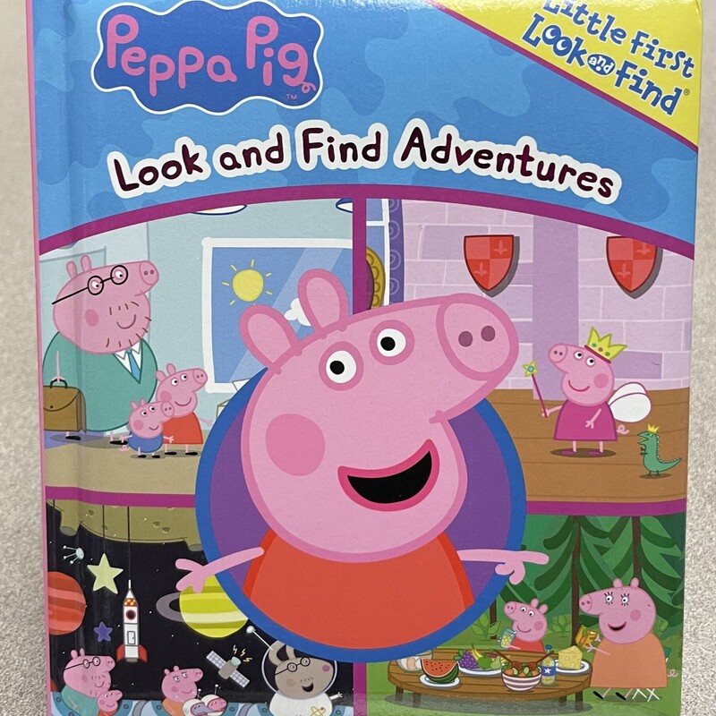 Peppa Pig Look And Find Adventure
 Multi, Size: Boardbook