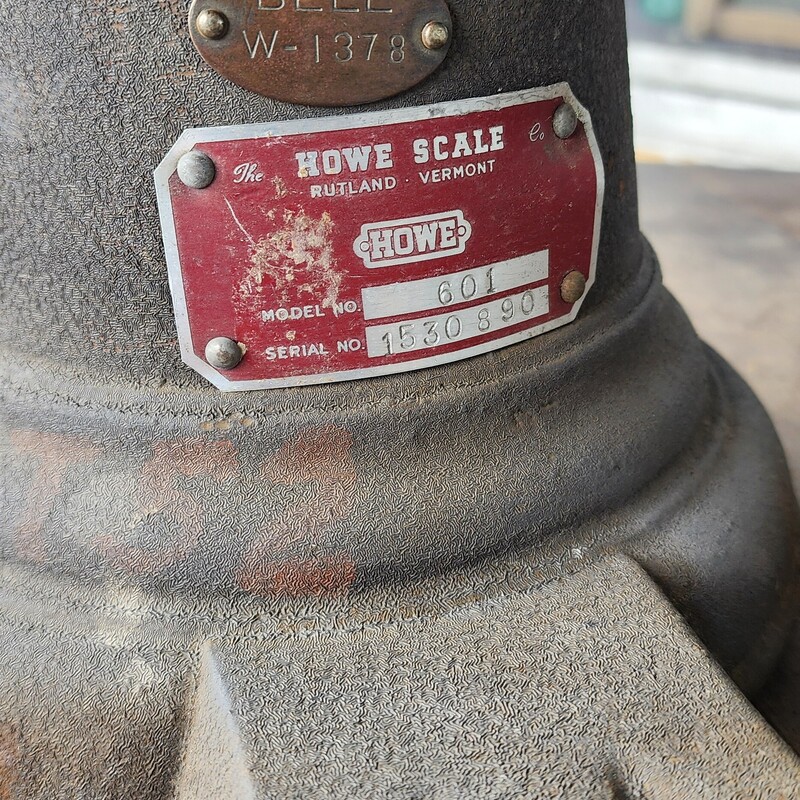 Vtg Howe Scale, #601, Size: 36 Lb