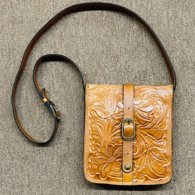 Patricia Nash Venezia Crossbody
Brown
Size: 8.5x9.5H