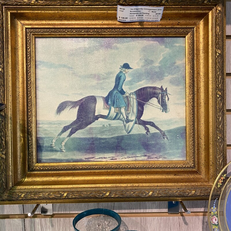 Horseman Oil Painting