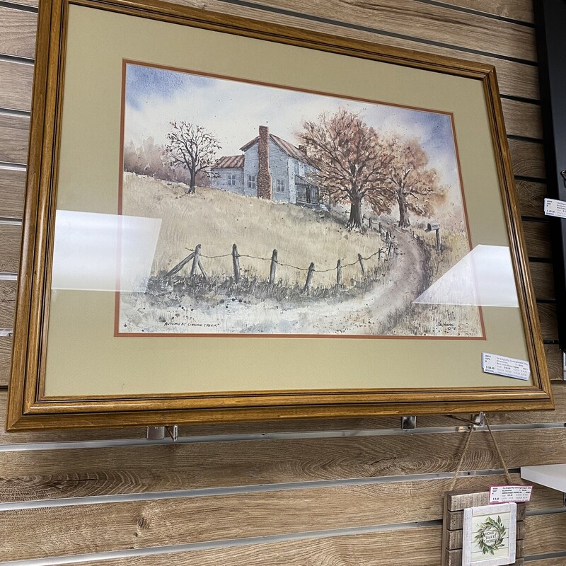 Barn Linda Myers Signed