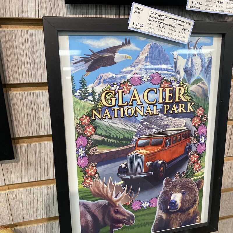 Glacier Natl Park Poster