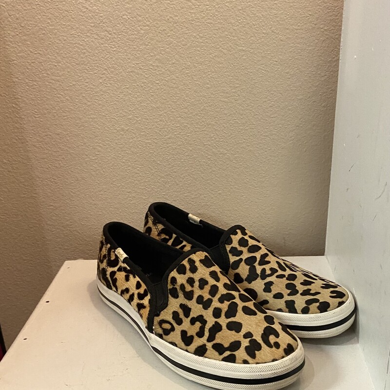 Tan Cheetah Fur Sneaker