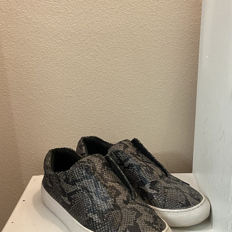 Gry/blk Snake Sneaker