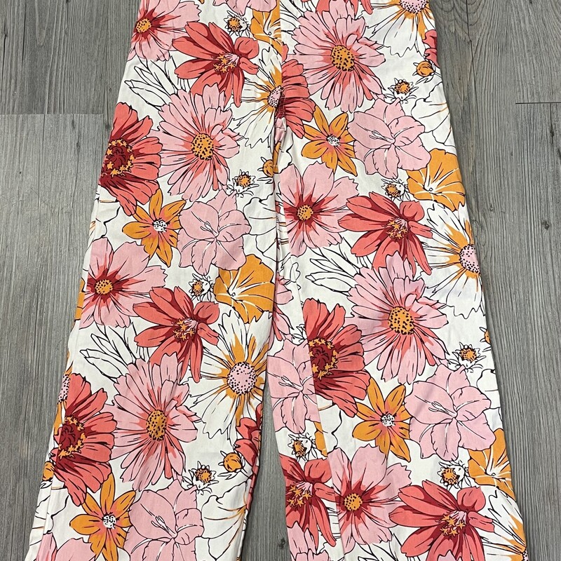 Floral Pants, Floral, Size: 7-8Y