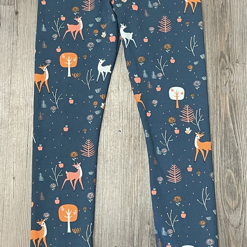 Deux Par Deux Legging, Multi, Size: 10Y