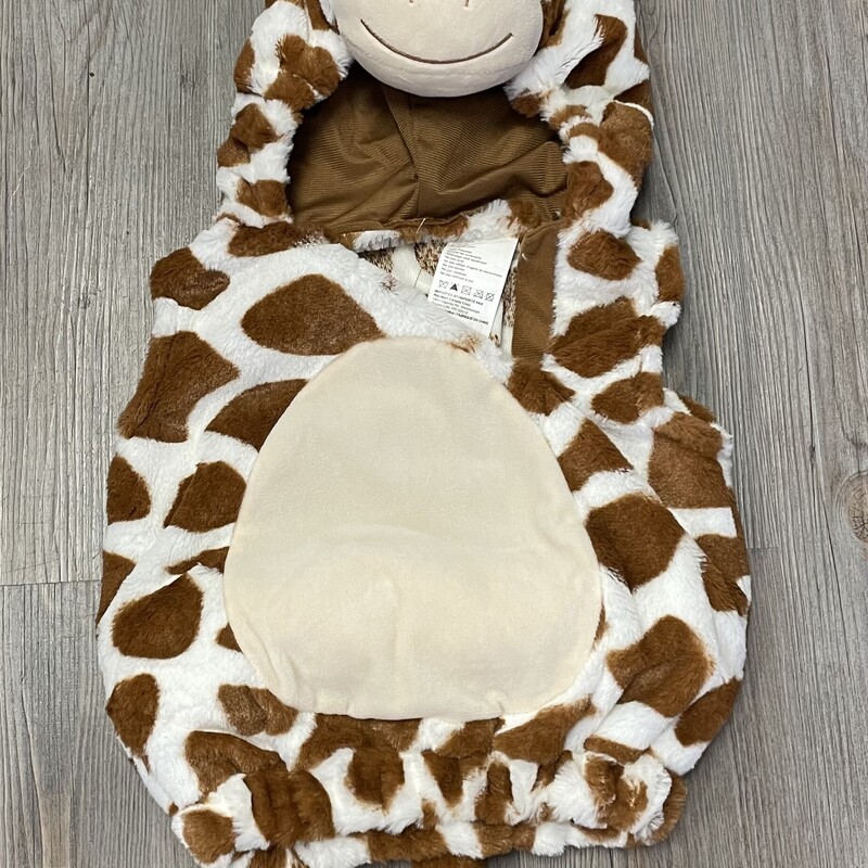 Giraffe Costumes, Brown/wh, Size: 6-12M