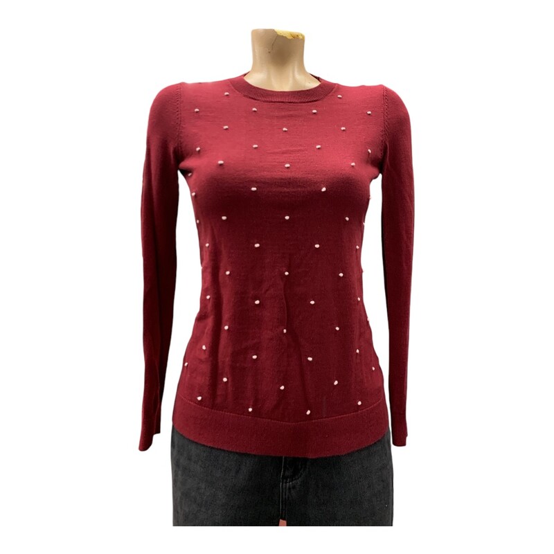 Tommmy HIlfiger, Maroon, Size: Xs