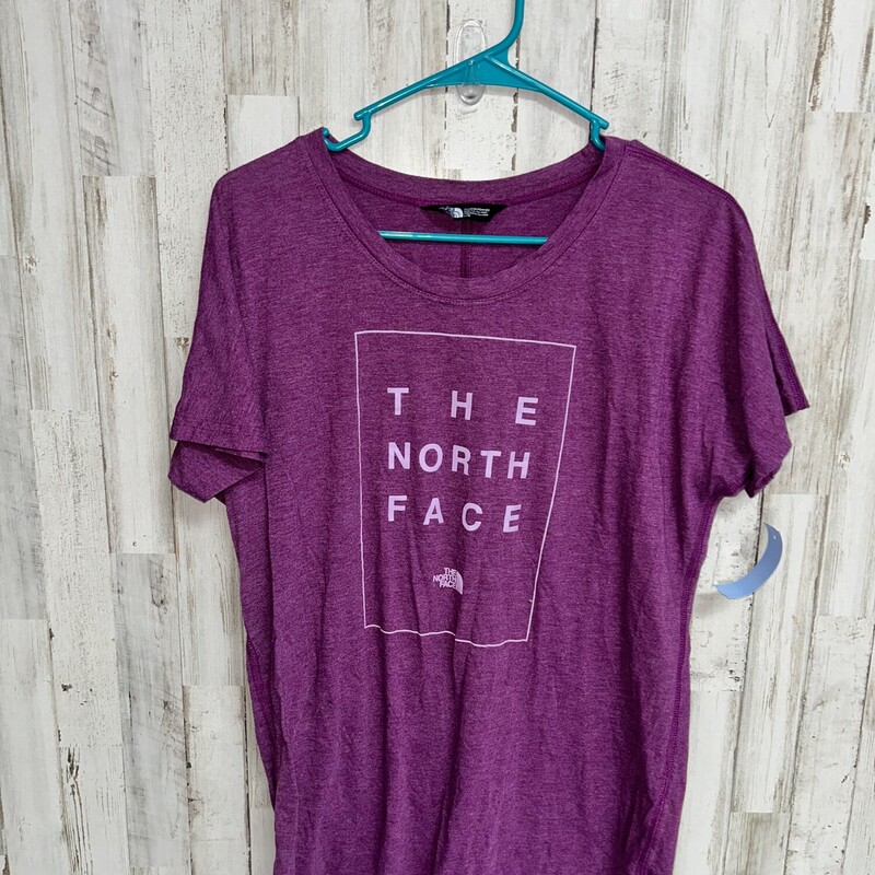 L Purple Logo Tee, Purple, Size: Ladies L