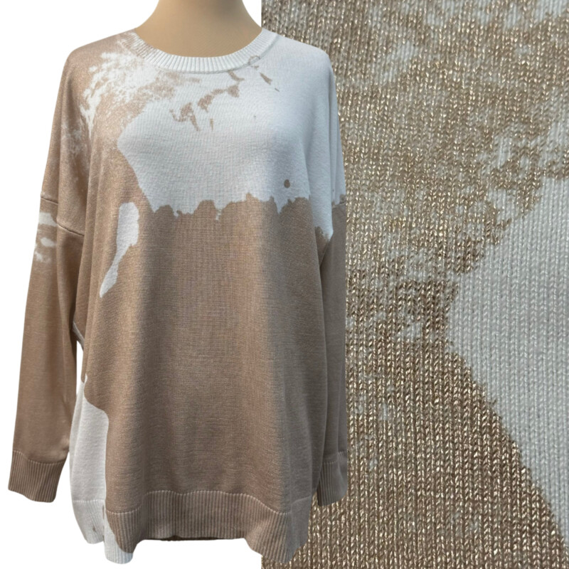 Jana Abstract Sweater
Metallic Rose Gold Detail
So comfy for Fall!
Rose and White
Size: Medium