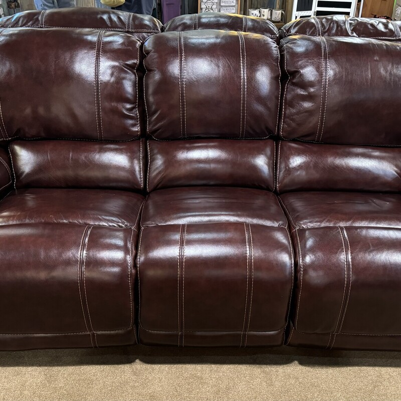 Flexsteel Lthr Reclining Sofa
39x93x44