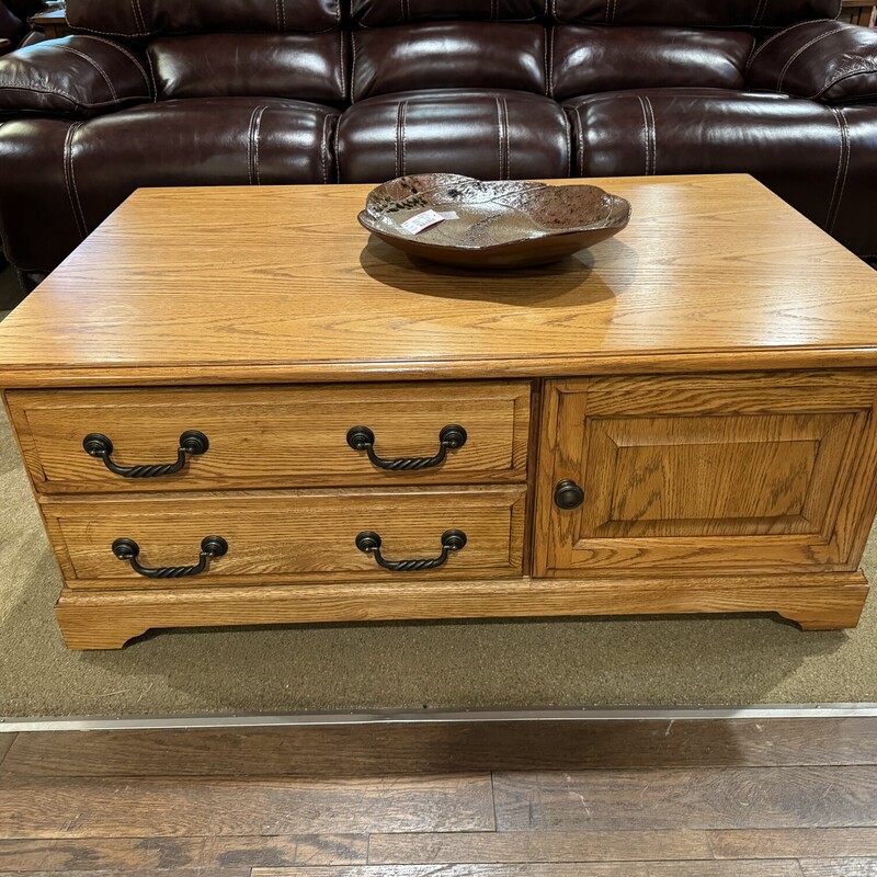 Oak Coffee Table, Size
18x46x30