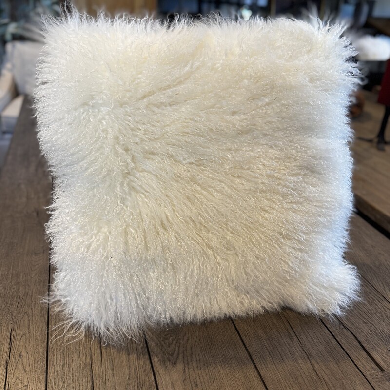 West Elm Alpaca Pillow