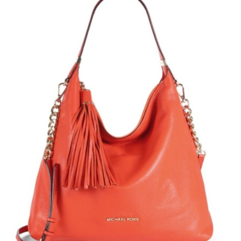 Michael Kors Weston Handbag
Red/Orange
 Size: 14x12H