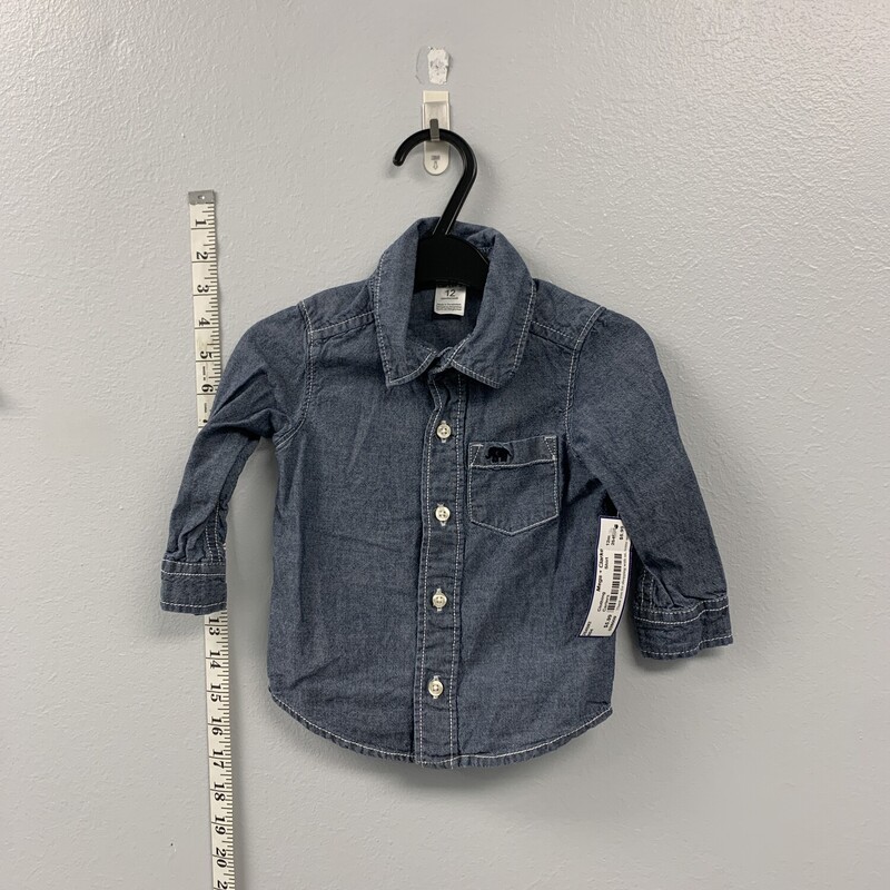 Carters, Size: 12m, Item: Shirt