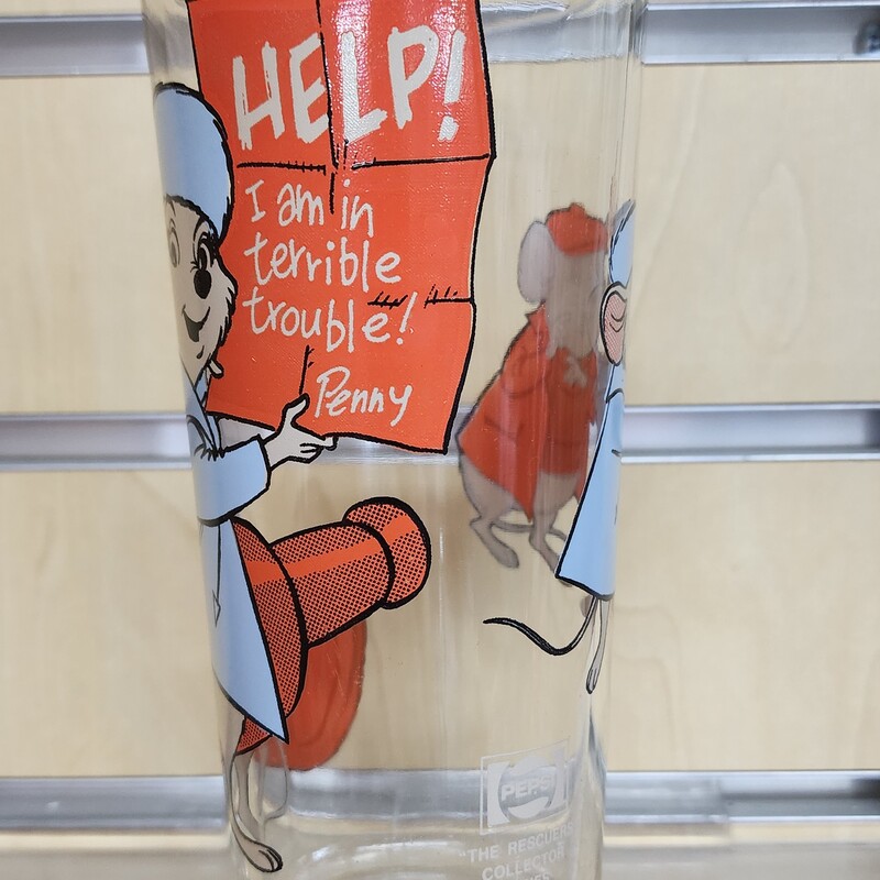 Pepsi Glass Rescuers, Bianca, Size: 1977