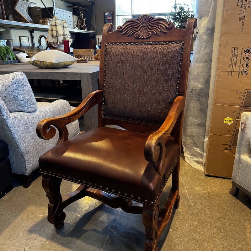 Rustic Carved Chairs