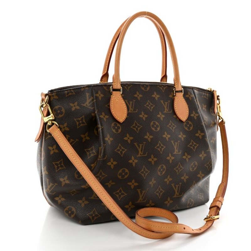 Louis Vuitton Turenne MM Handbag<br />
Brown Tan  Size: 14 x 9H<br />
Retails: $1690+<br />
Authenticated, original receipt on file<br />
Comes with shopping bag, dust bag, and Louis Vuitton box