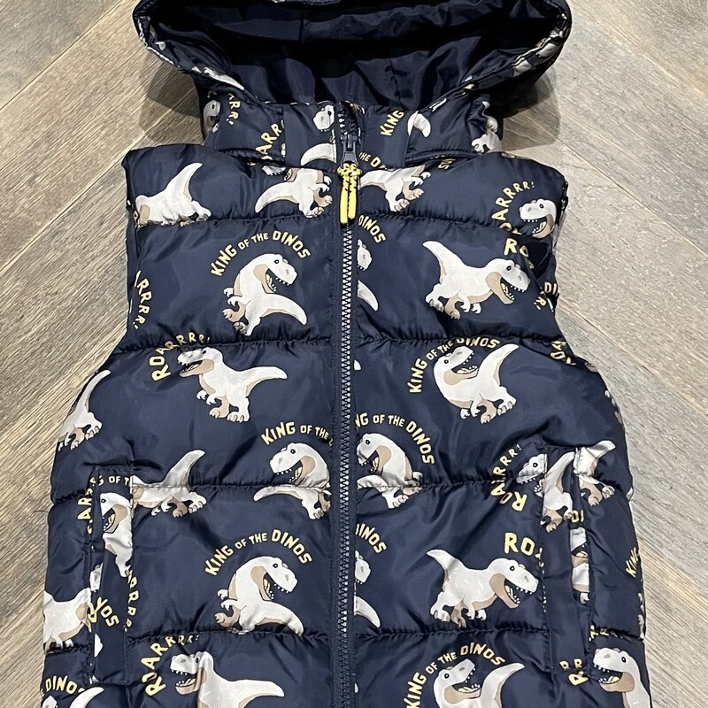 H&M Winter Vest, Multi, Size: 4-6Y