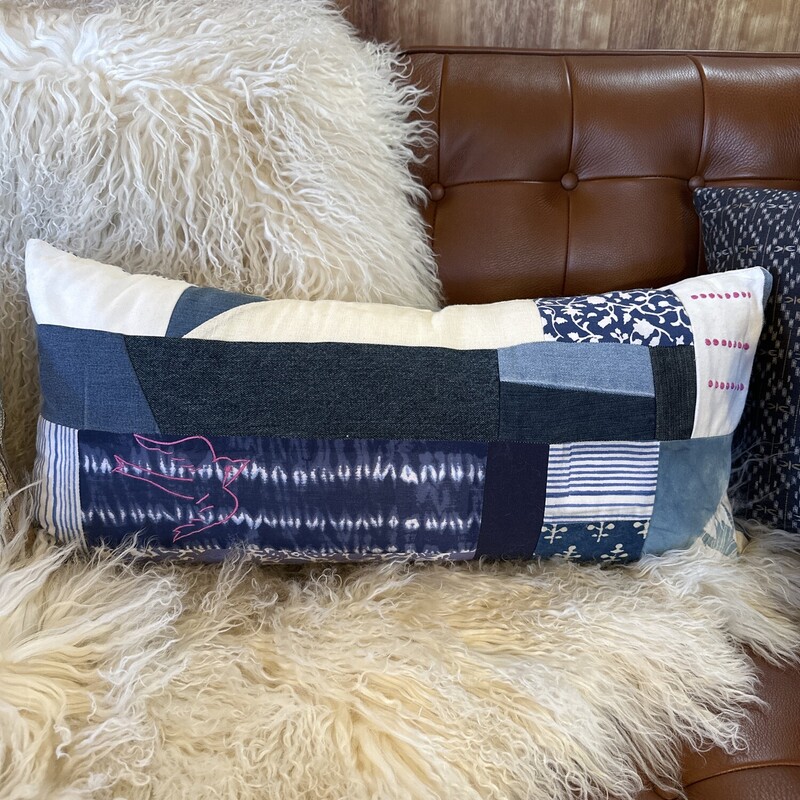 Anthropology Patchwork Bolster

Size: 27x12